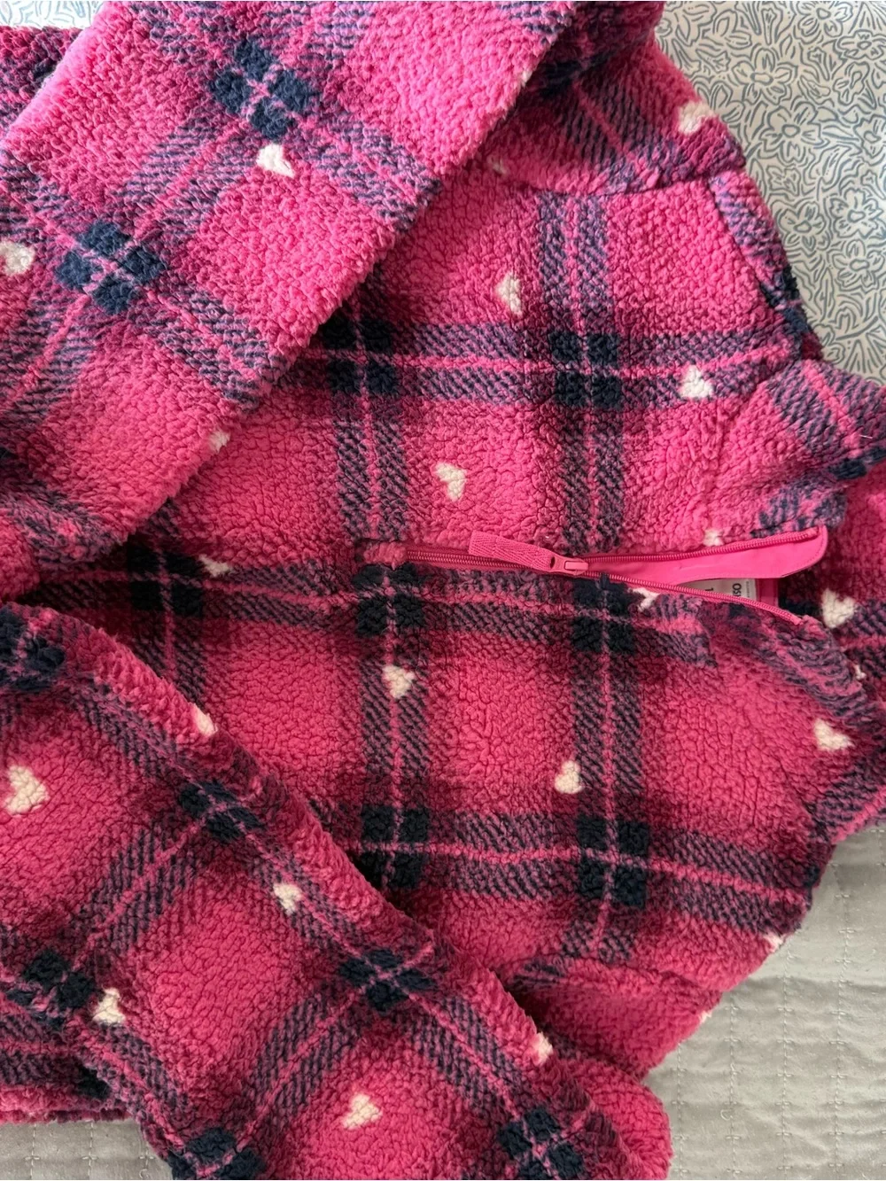 OshKosh B'gosh Pink Waffle Knit Jacket